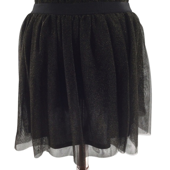 Marilyn Monroe Plus Size Black and Gold Tulle Skirt Set - Picture 9 of 15
